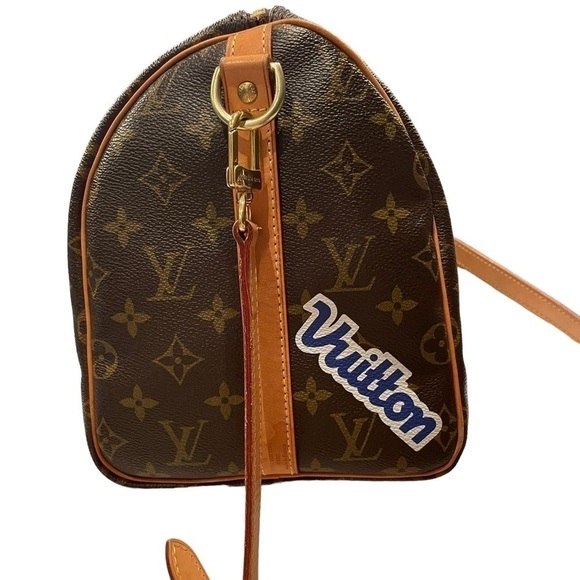 Louis Vuitton | Speedy Bandouliere 30 Multi-Color Monogram Patches Handbag - Picture 5 of 16
